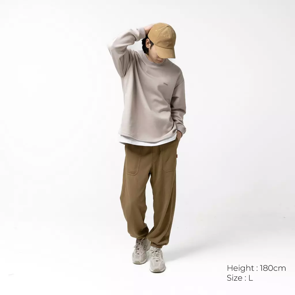 Celana Bodypack Warren Jogger Relax Fit Pants - Cream