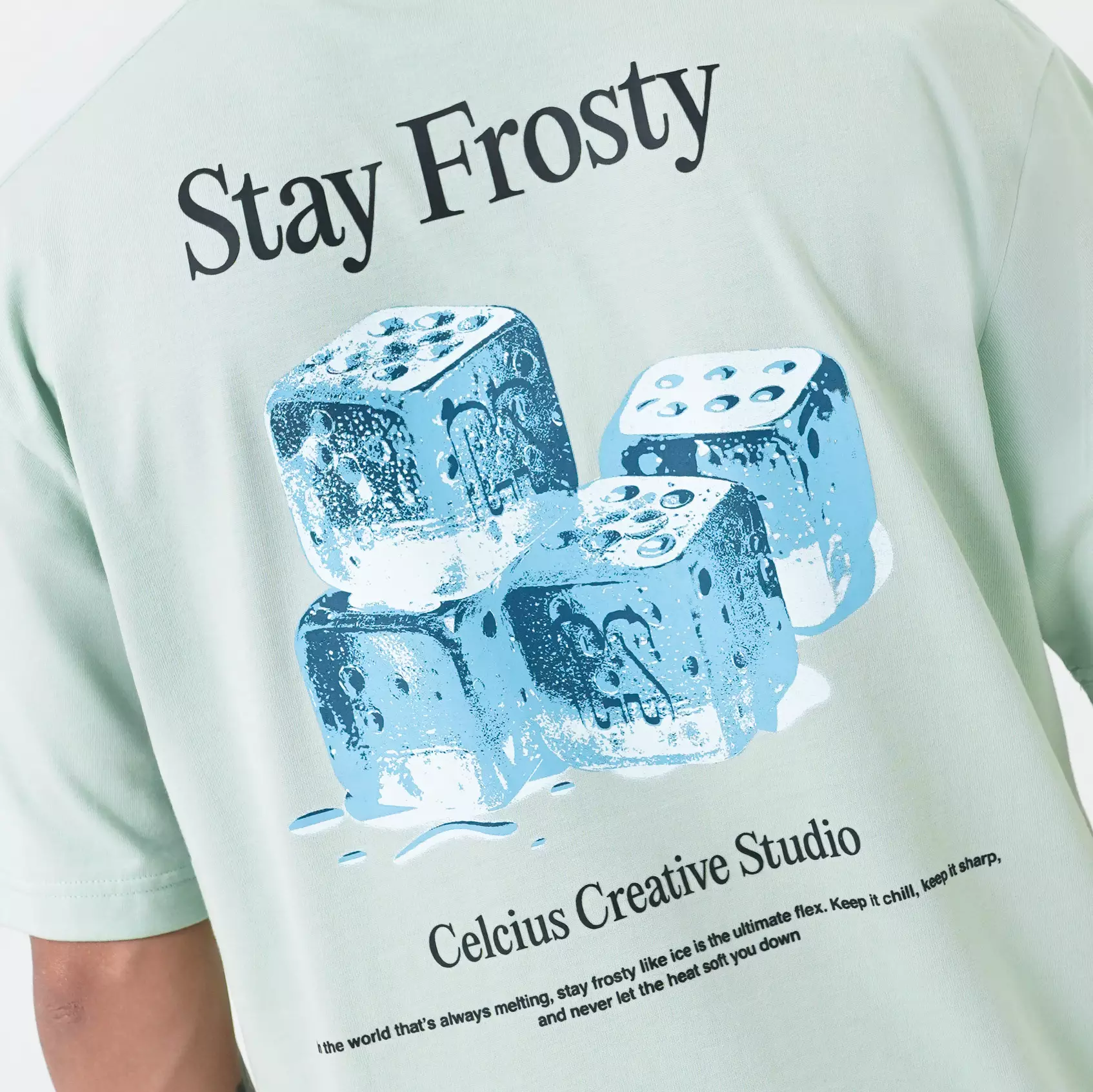 CELCIUS CS Iced T-shirt Oversize LIN001538C Mint