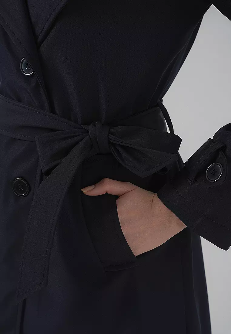 Double Breasted Trench Coat