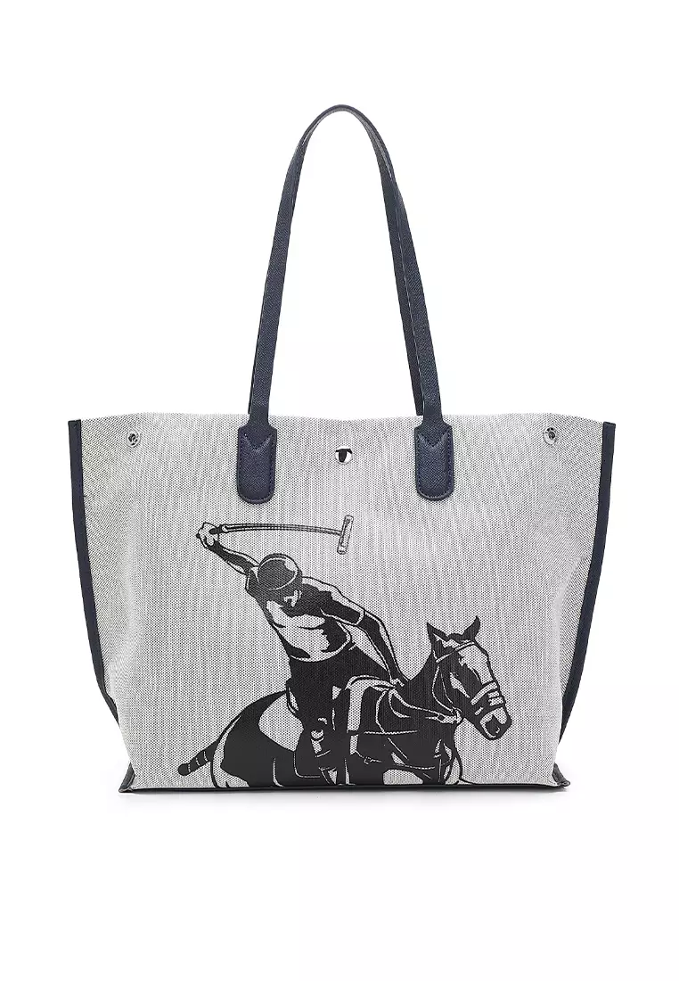Ralph lauren blue tote bag online
