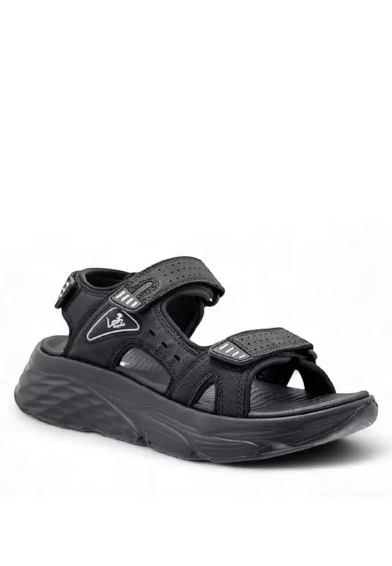 Men Slip On Faux Leather Classic Casual Sandals - 250141257