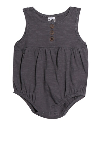 Cotton On Kids grey and multi Craigelina Singlet Bubbysuit DAB70KA45D6830GS_1