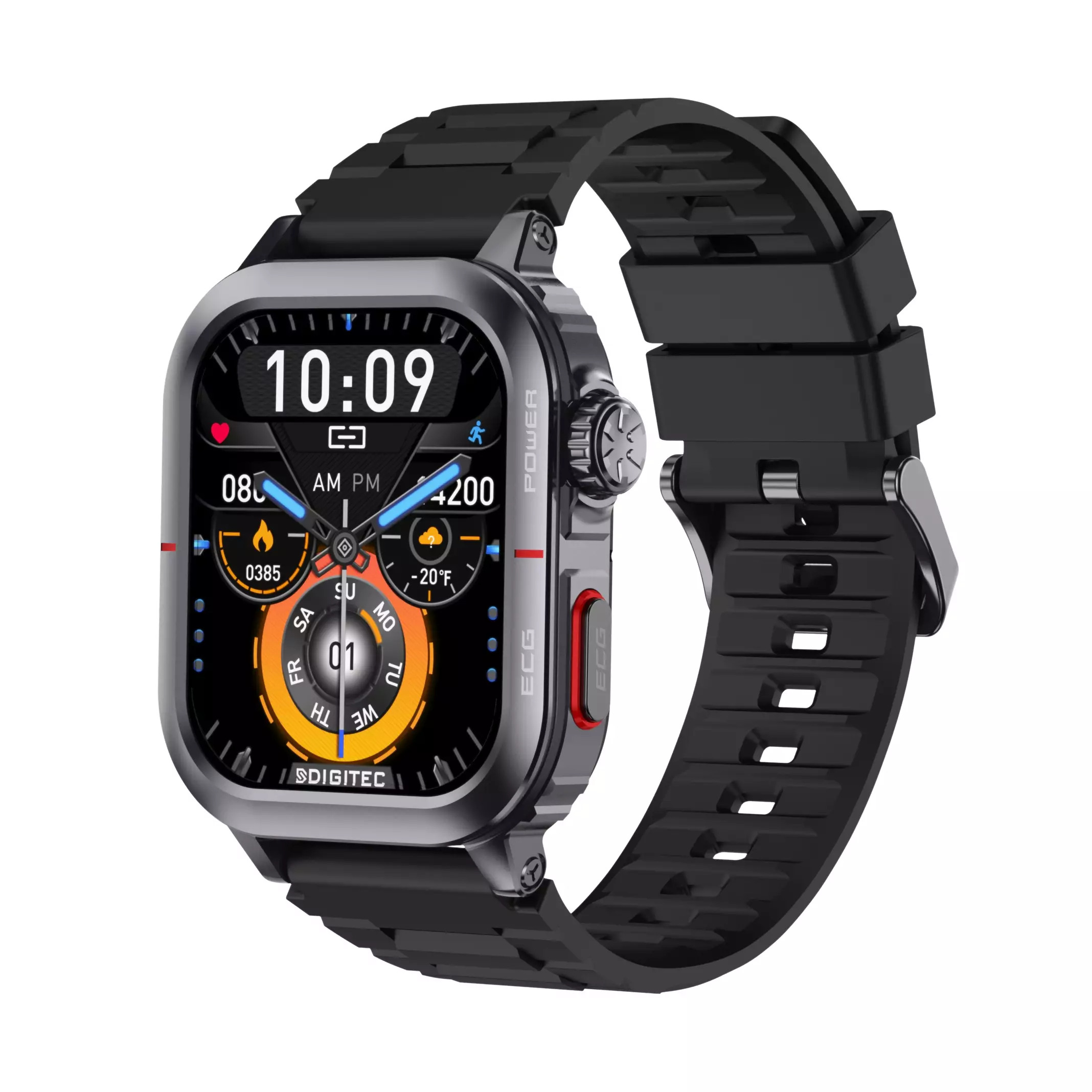 Jam Tangan Smartwatch Digitec FORFIT Amoled Original