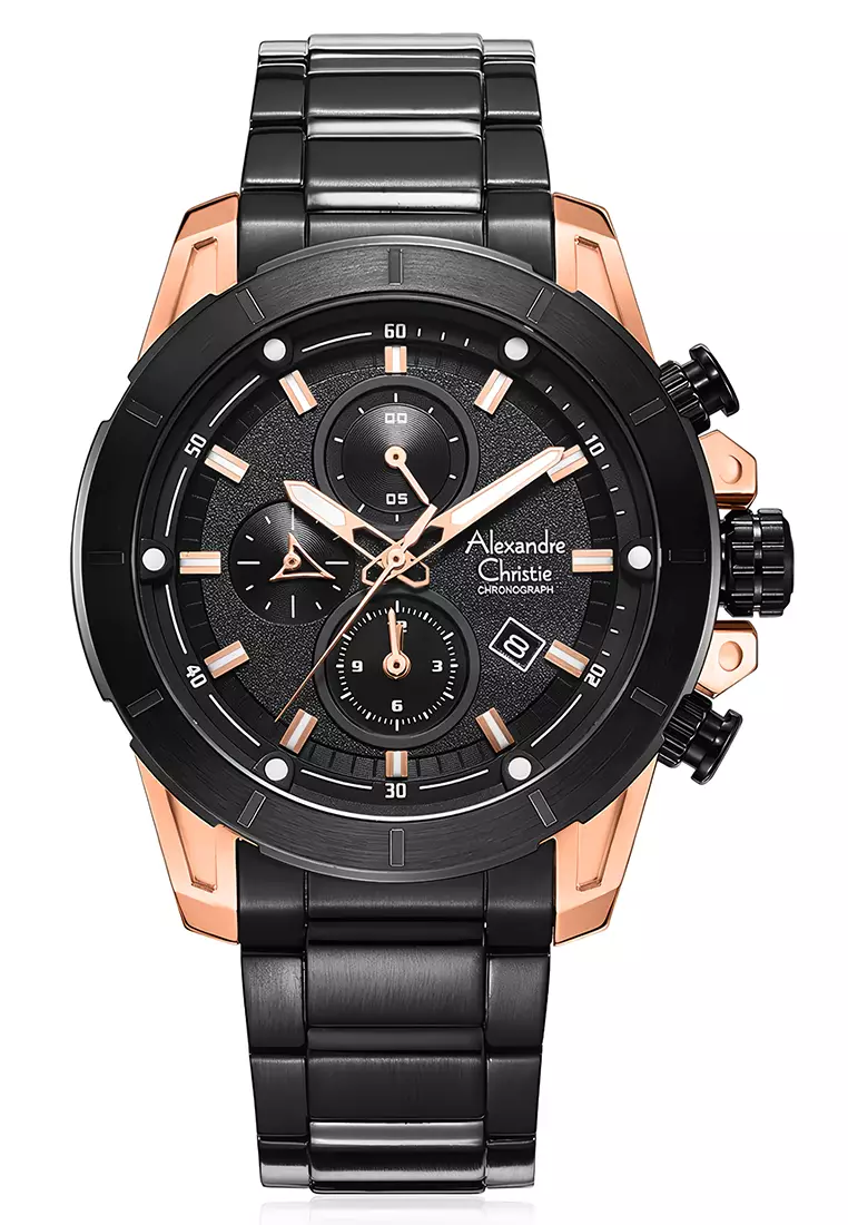 Alexandre christie black rose gold cheap