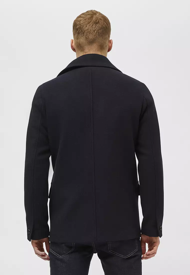 French connection mens mac store 2 jacket marine blue