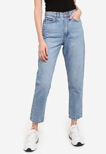 Jual Dr Denim Nora Mom Jeans Original Zalora Indonesia