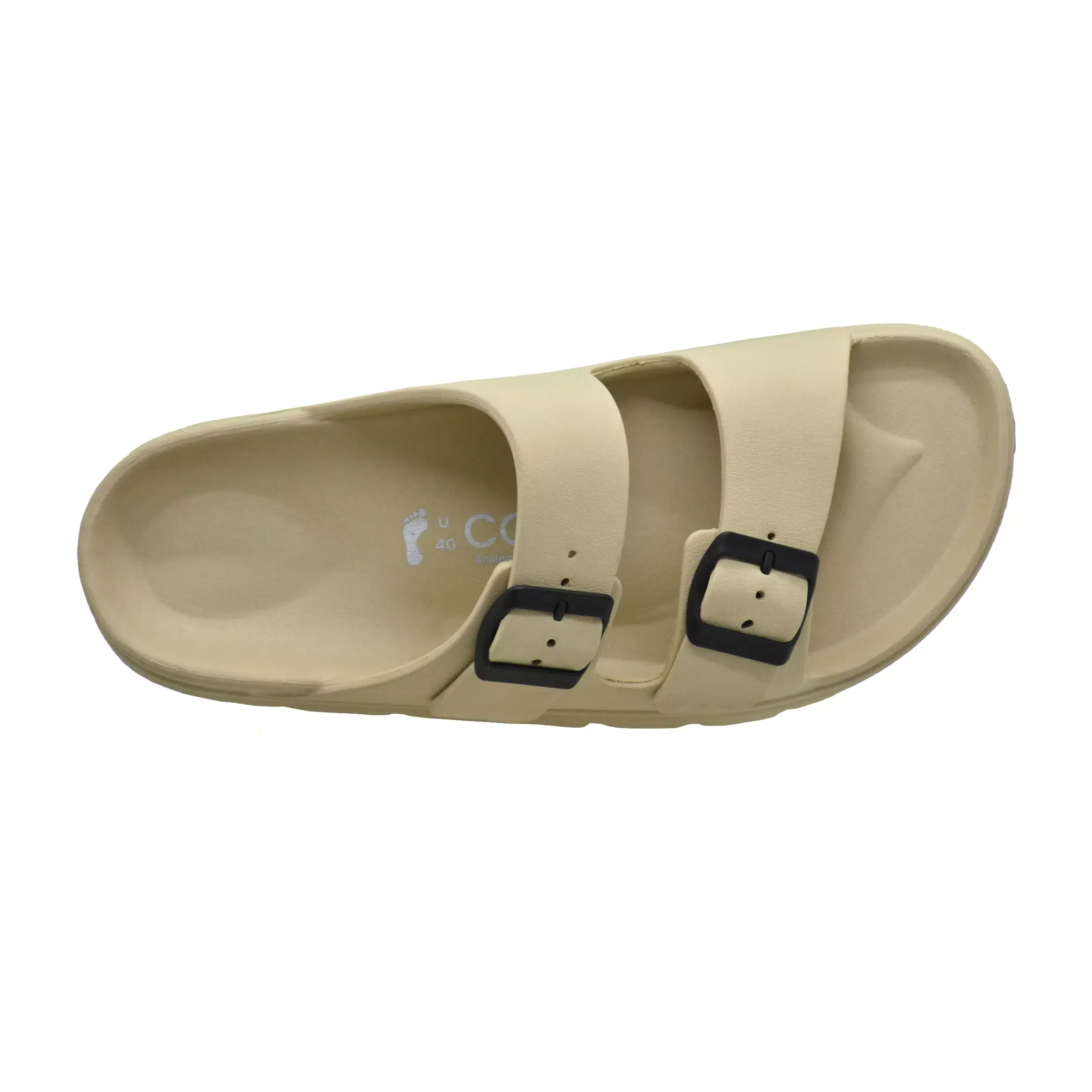 Carvil Sandal Pria Wanita Anaya-PU Beige