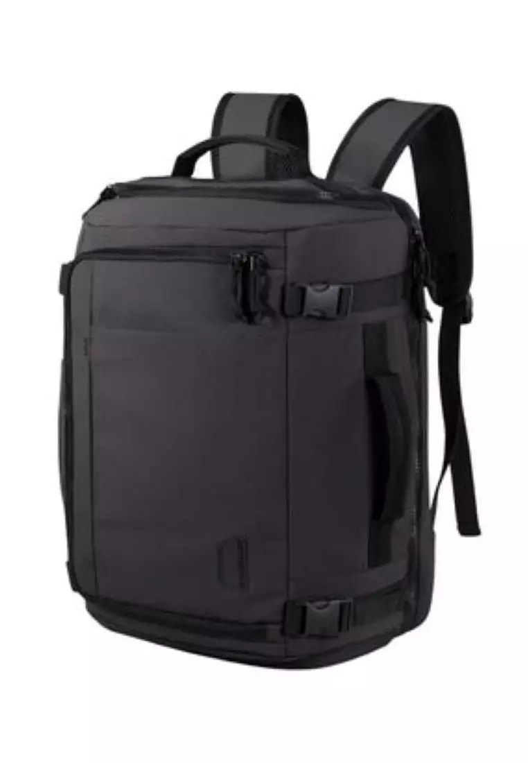 Bagsmart Blast Quick Access Carry On Travel Backpack Extended 38L (Black)