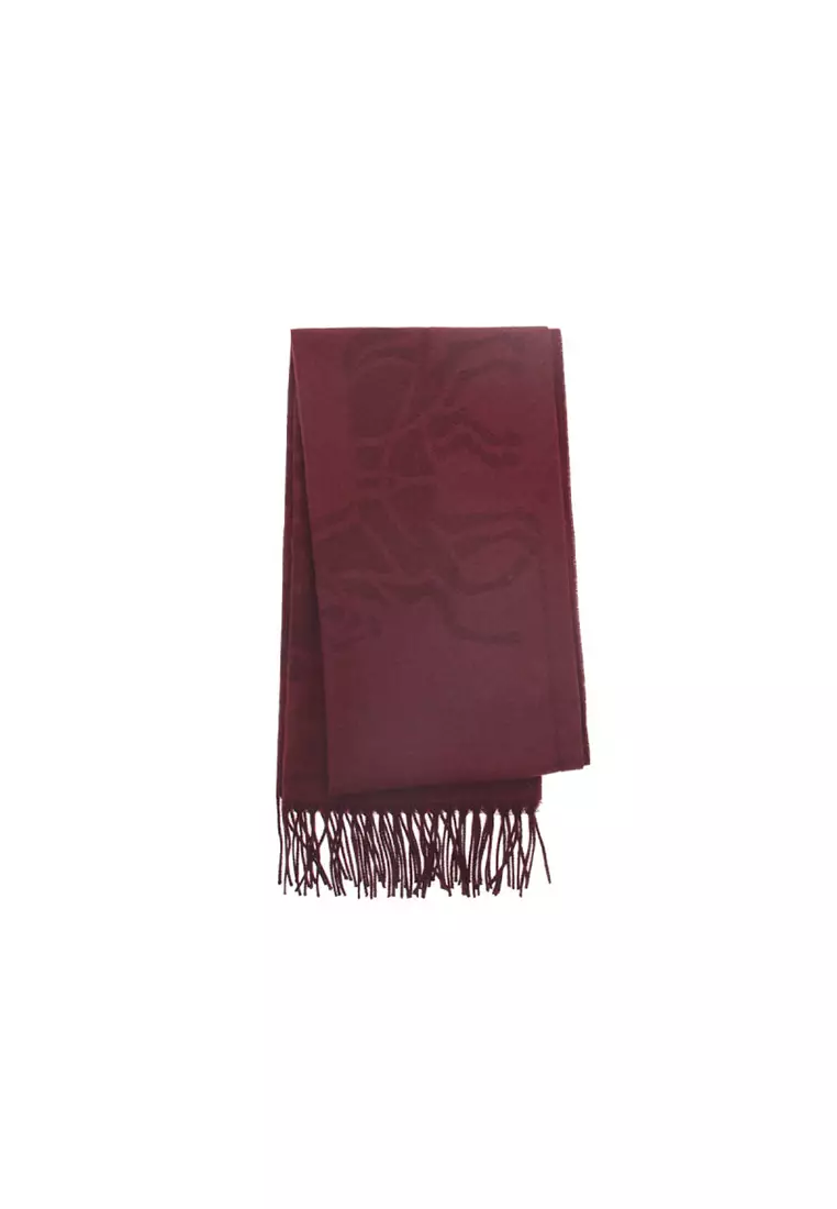 Horse And Carriage Print Oversized Muffler CU808