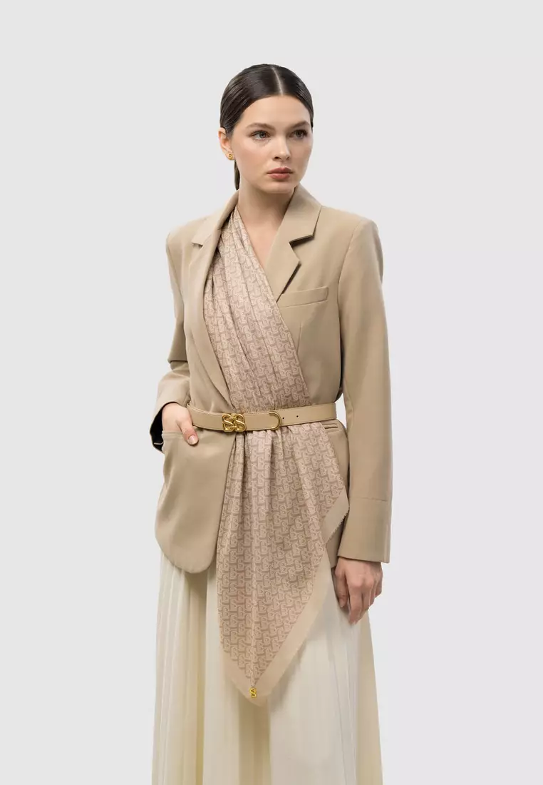 Bimu Twill Square - Wheat