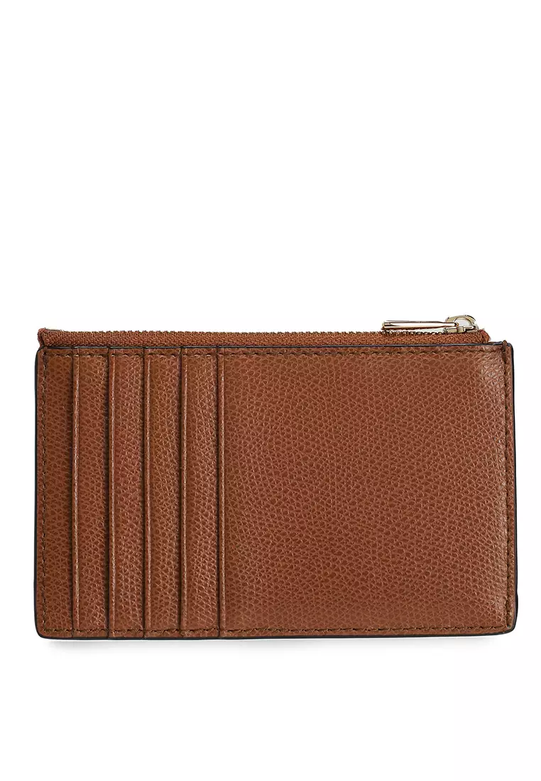 Camelia M Zipped Card Case