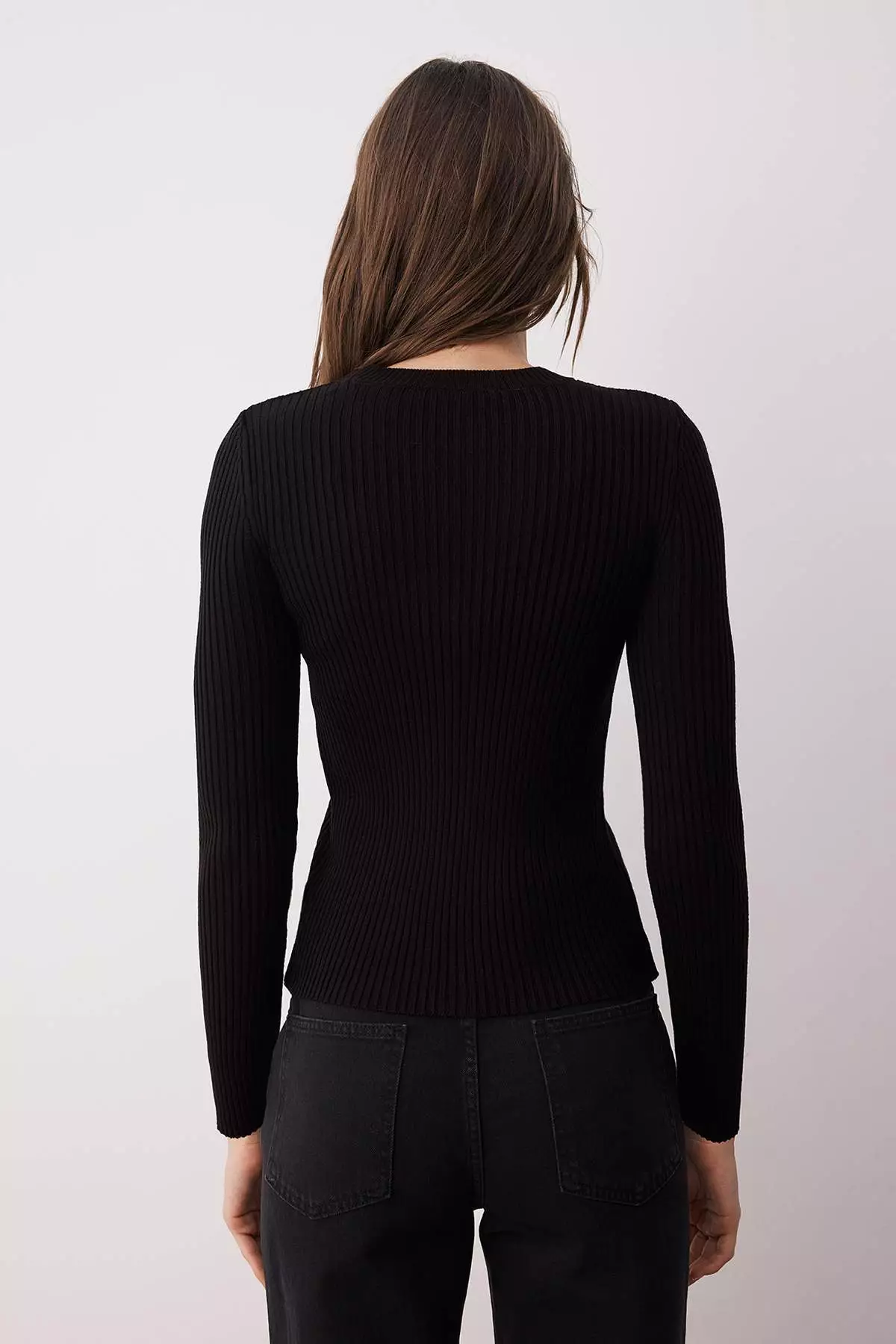 Black-Gray Double Pack Knitwear Sweater