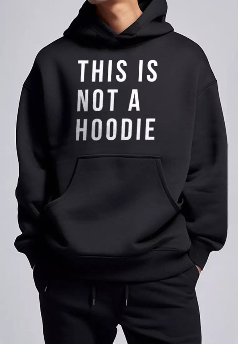 MT715N Unisex Hoodie not Hoodie blkXS