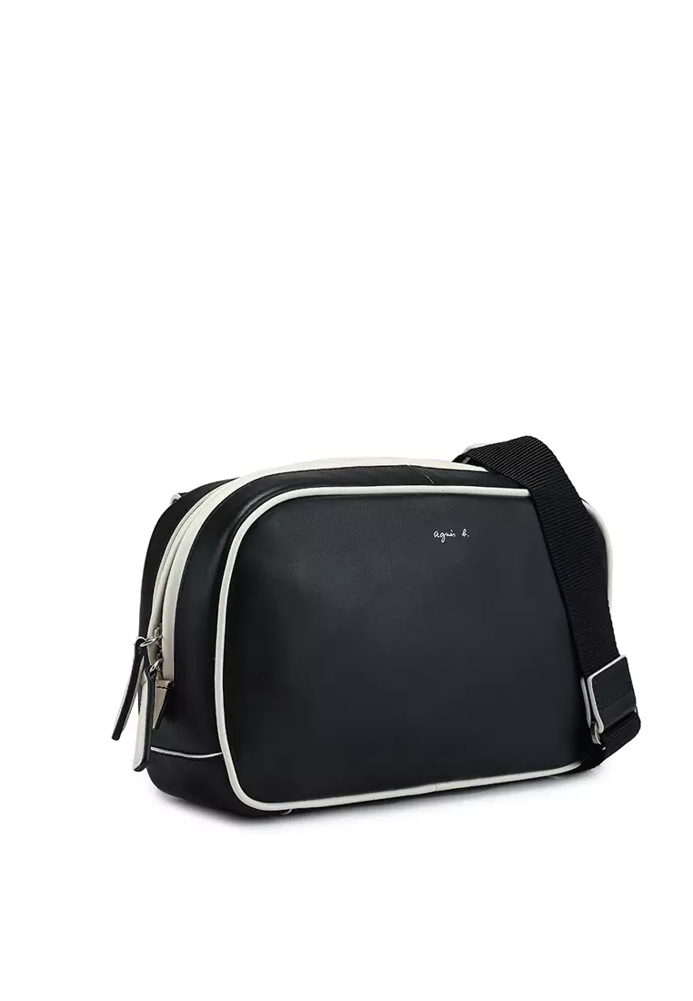 Jual agnès b. Camera Crossbody Bag Original 2024 ZALORA Indonesia