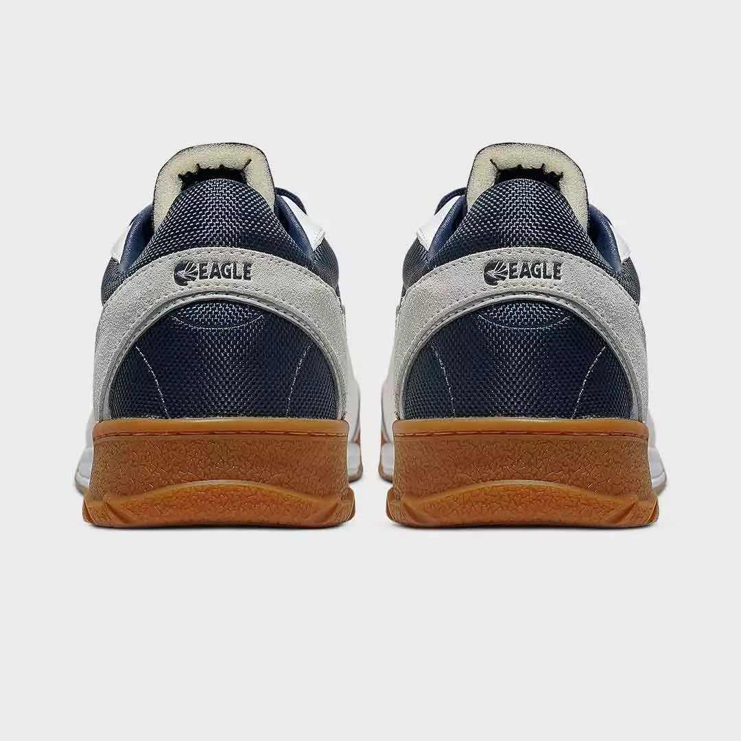 Eagle Sepatu Sneakers Lifestyle Neo England - PUTIH/BIRU TUA