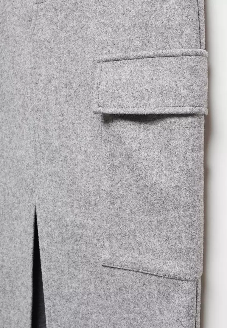 Buy Mango Cargo Skirt With Slit 2024 Online ZALORA Philippines