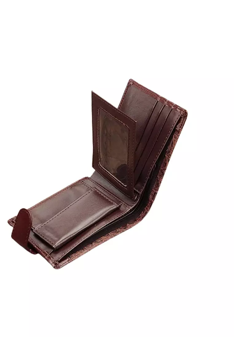 Dompet Fashion Pria Vintage Hasp Material PU Leather ORIGINAL