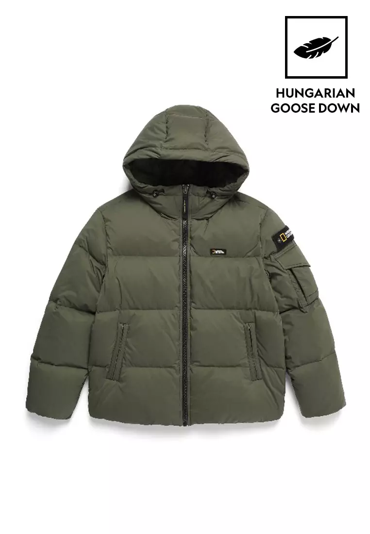 Unisex GOLDEN MOLE Hooded Down Jacket