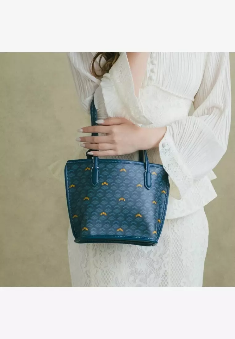 Russo Mini Tote Bag (2nd Edition) Prussian Blue