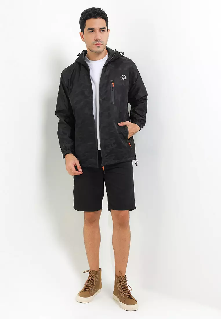 BULFARO Jaket Outdoor Onyx Semi Waterproof - Black