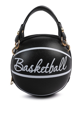 London Rag black Black Basketball Sling Bag 70A79AC38B6ACDGS_1