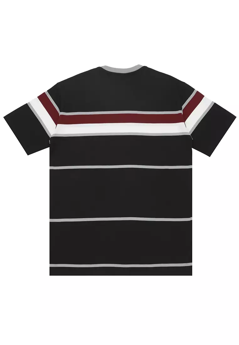 POLICE T-Shirt Salur Bordir Cotton Premium Tebal Pria