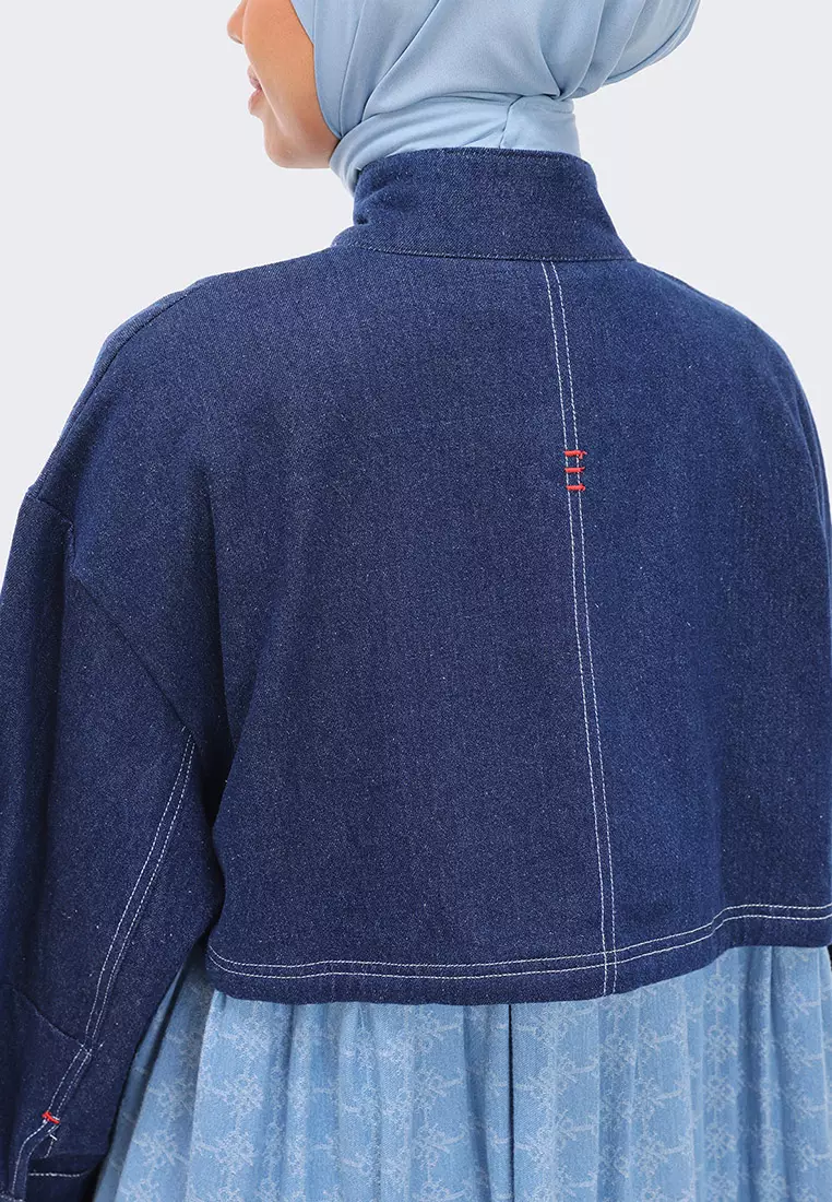 Ria Miranda Navy Blue Theo Coat