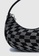 Urban Revivo grey Checkered Baguette Bag 3673EAC1850646GS_4