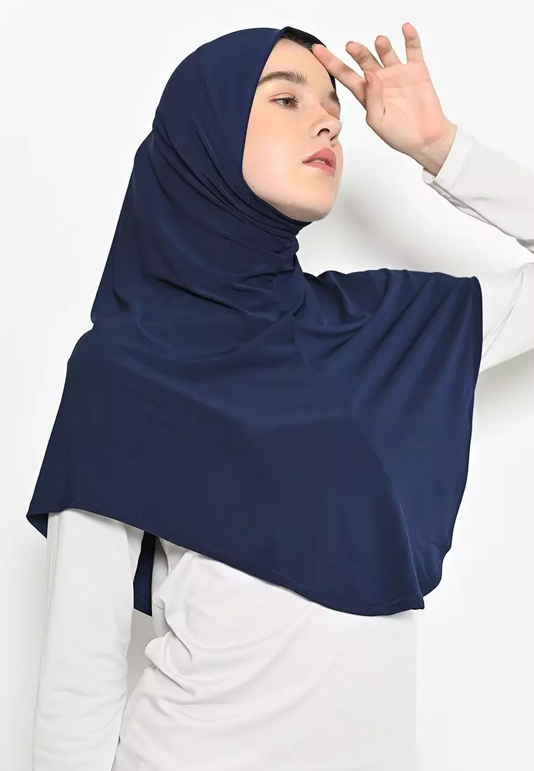 Tasya Hijab Sporty Navy