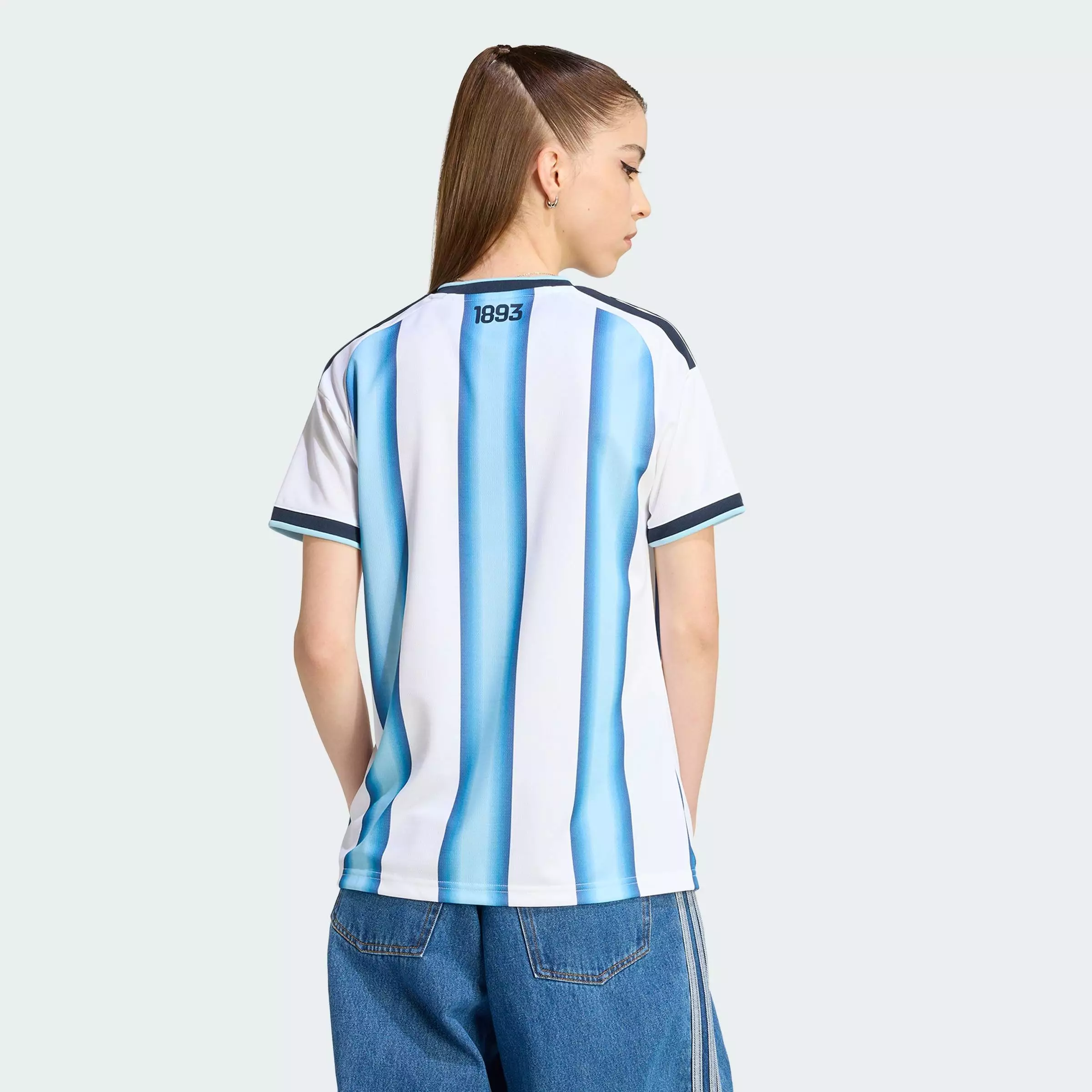 Football Argentina 26 Home Jersey Women White KA8125