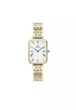 Daniel Wellington 腕時計 Quadro Roman Numerals Sh DW00100689 Quadro Roman Numerals Sheffield Rose Gold Watch DW00100689