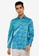 TAS by Tom Abang Saufi green Mod Tenun Long Sleeve Shirt 03AFAAA736CB02GS_1