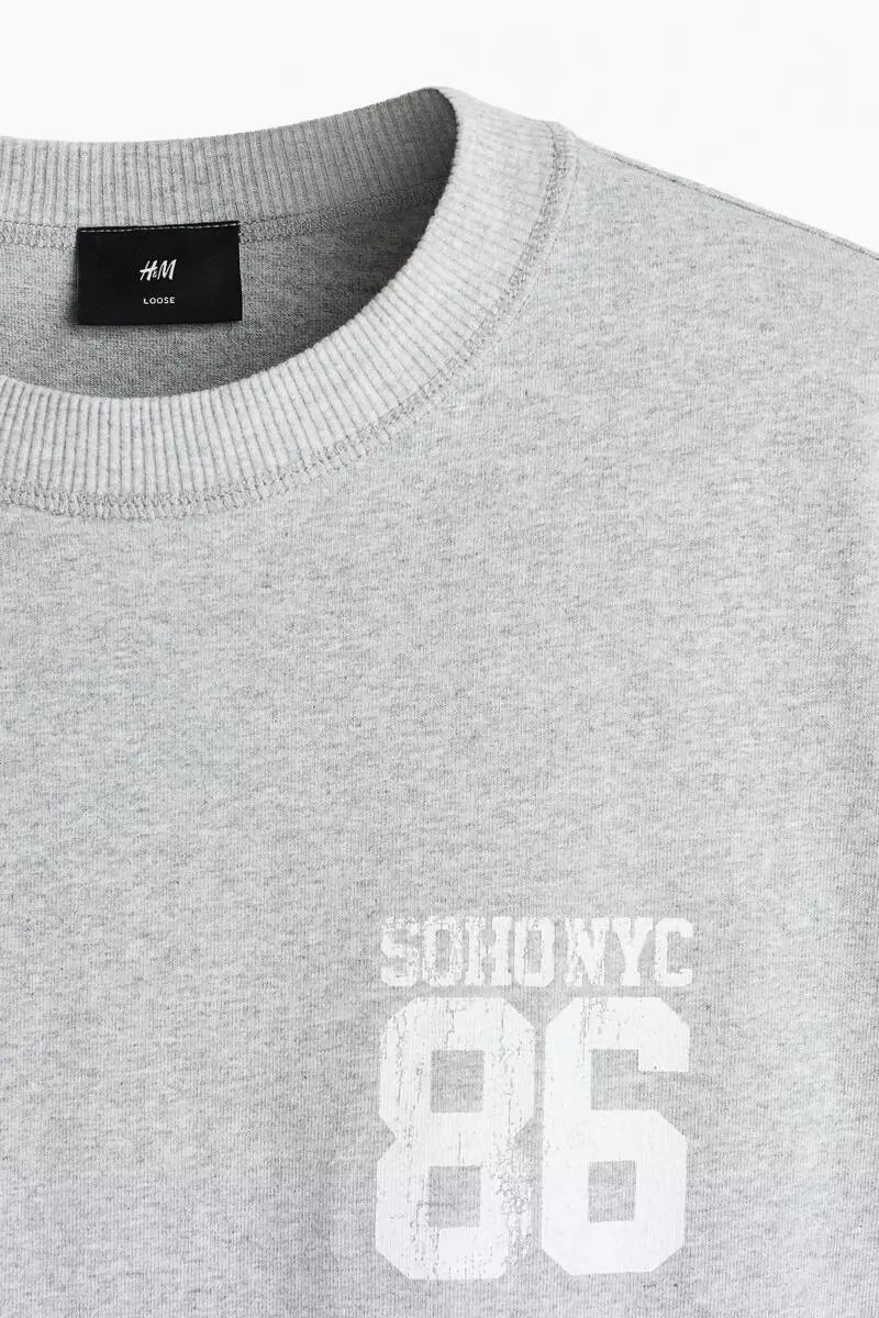 Loose Fit Printed T-shirt