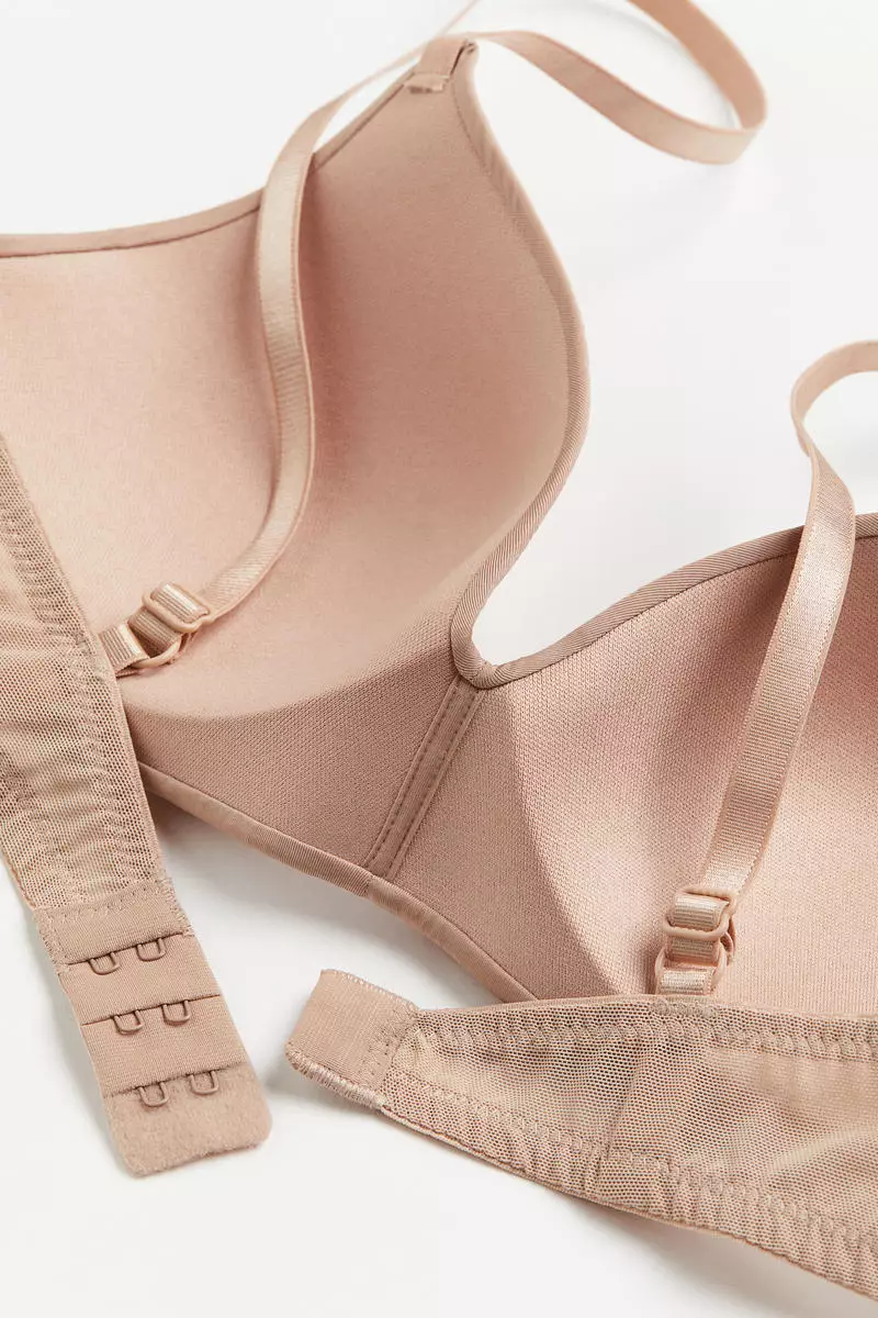 2-pack microfibre non-wired bras