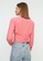Trendyol pink Ruched Crop Shirt 89EE4AA9CEA514GS_2