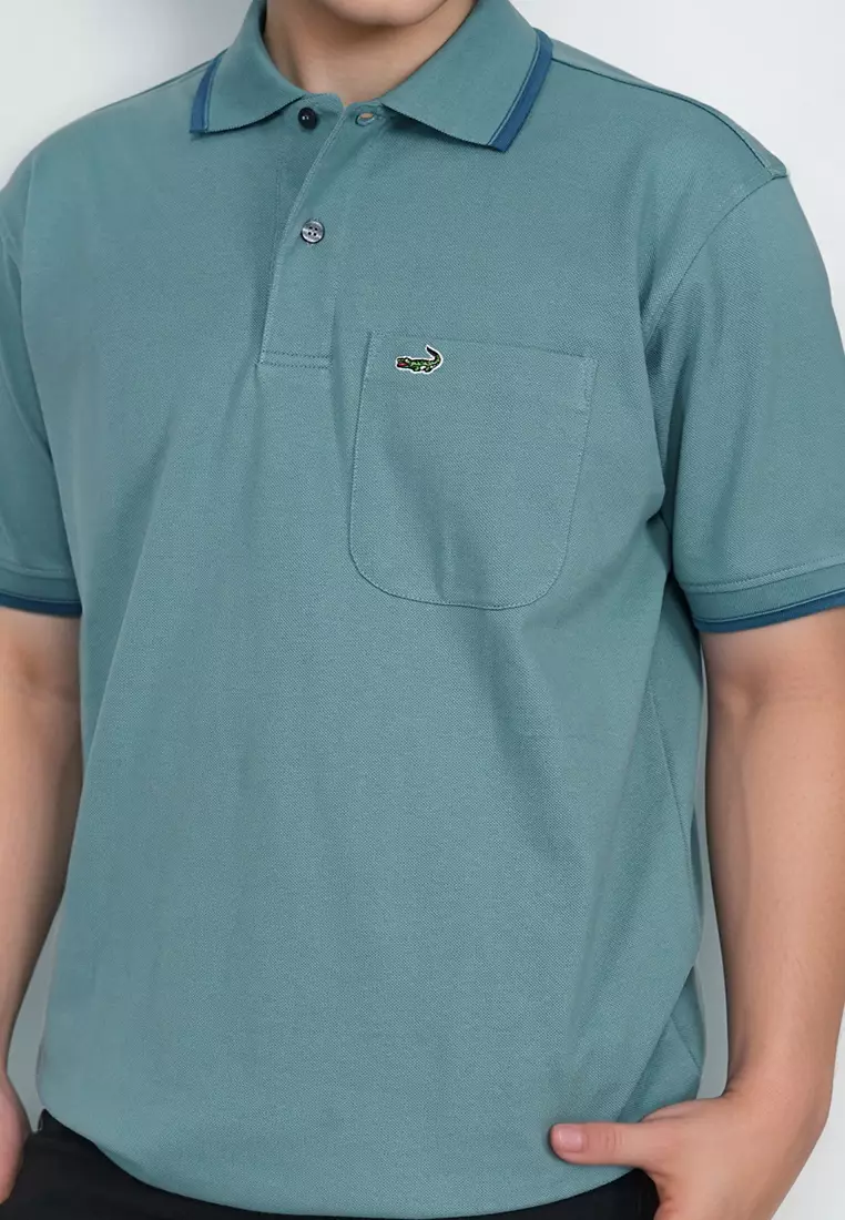 Crocodile COLE Cadet - Baju Kaos Kerah Pria Men Polo Relax fit