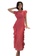 Sunnydaysweety red Korean Style Chiffon Slim Long Fishtail One-Piece Dress A21051301RD 99563AA3925127GS_1