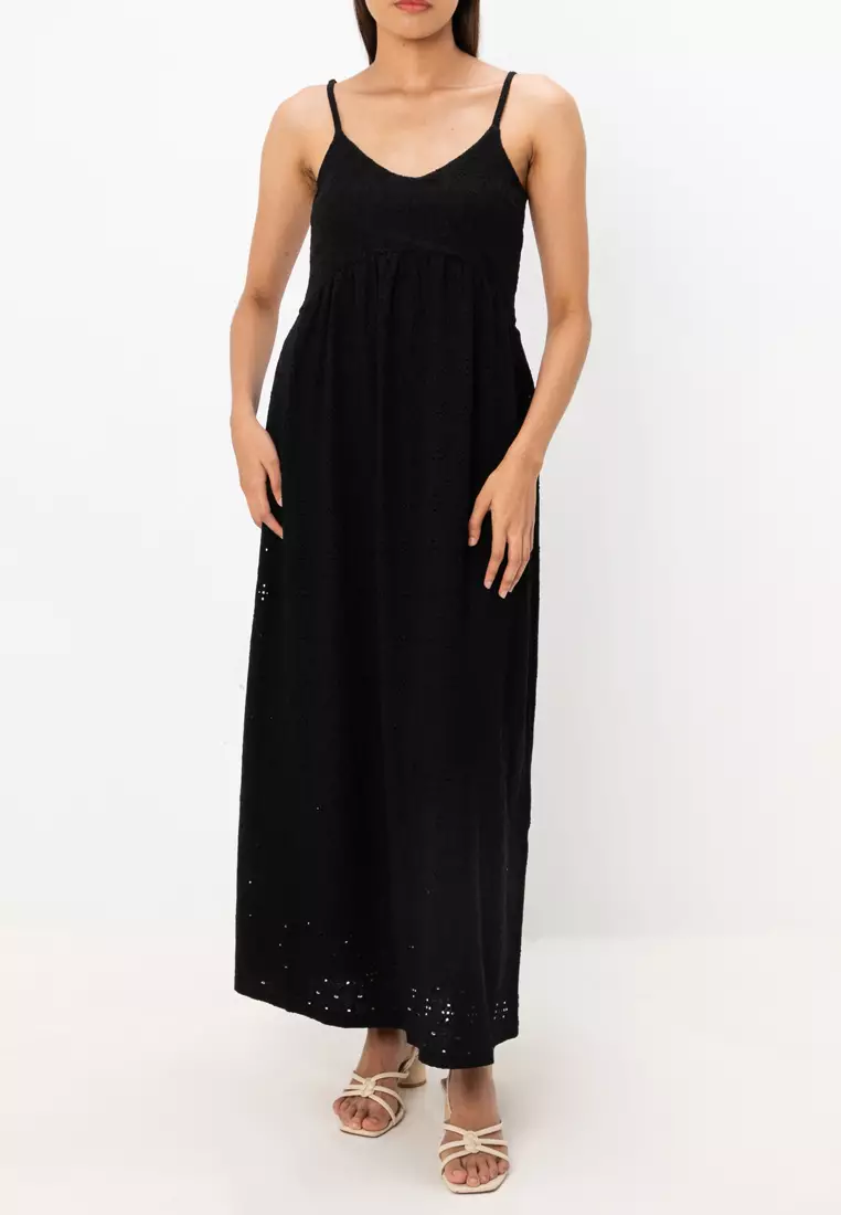 Ellen Sleeveless V-Neck Dress