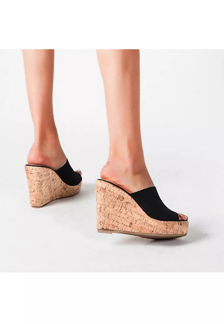 Cork Wedge Sandals WTY-9123-1