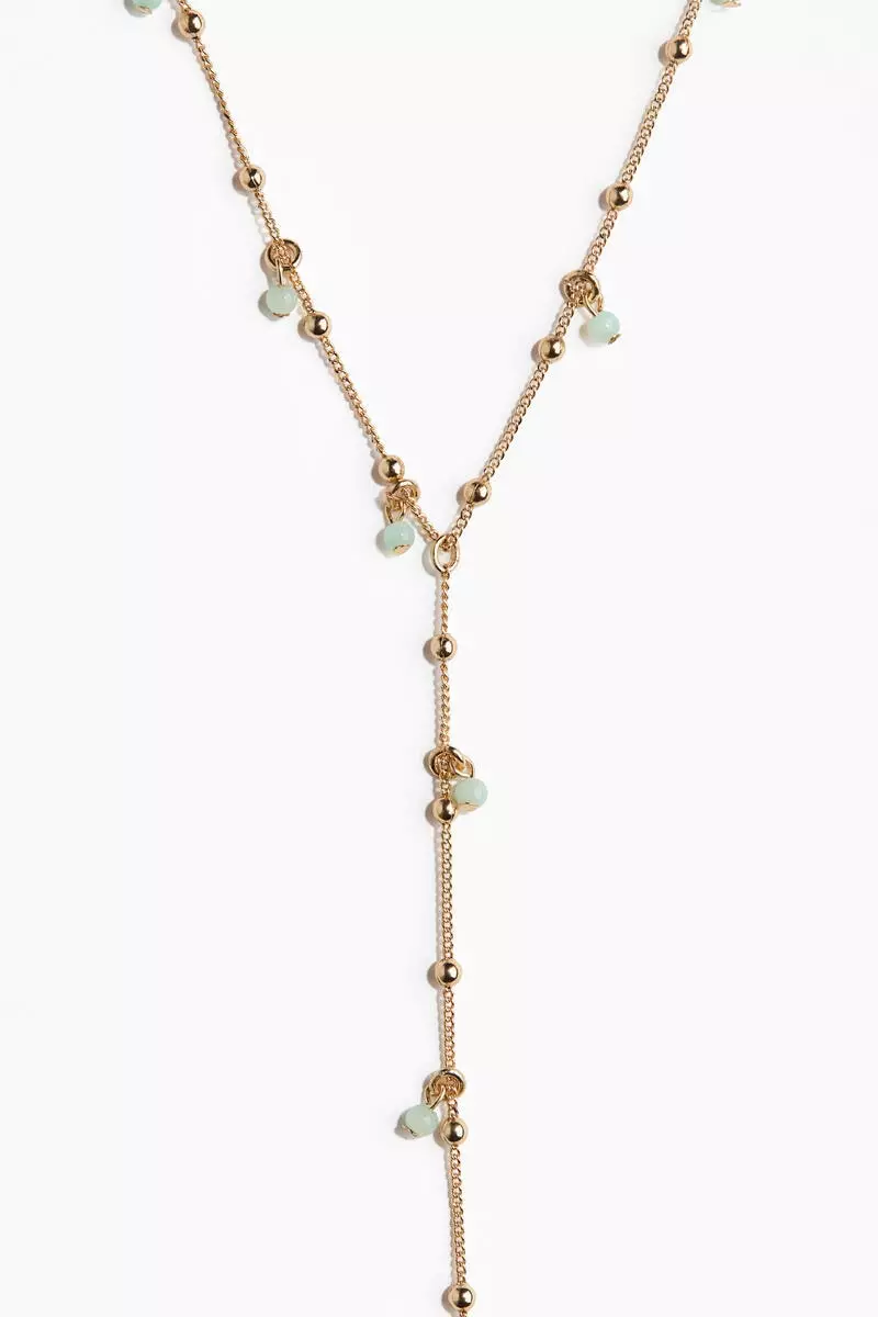 Y-shaped necklace