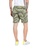 REPLAY black REPLAY COTTON BERMUDA SHORTS WITH PALM TREES PRINT 7C9A9AA3A49F74GS_2