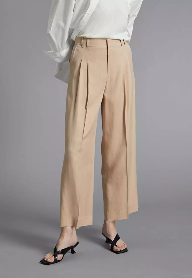 Tailored High Waist Trousers