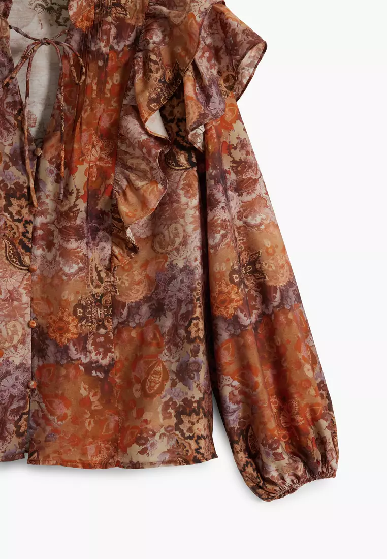 Romantic paisley blouse