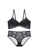 W.Excellence black Premium Black Lace Lingerie Set (Bra and Underwear) F250AUS8560543GS_1