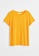 H&M yellow Cotton T-Shirt 5B3C1AAB845BBFGS_5