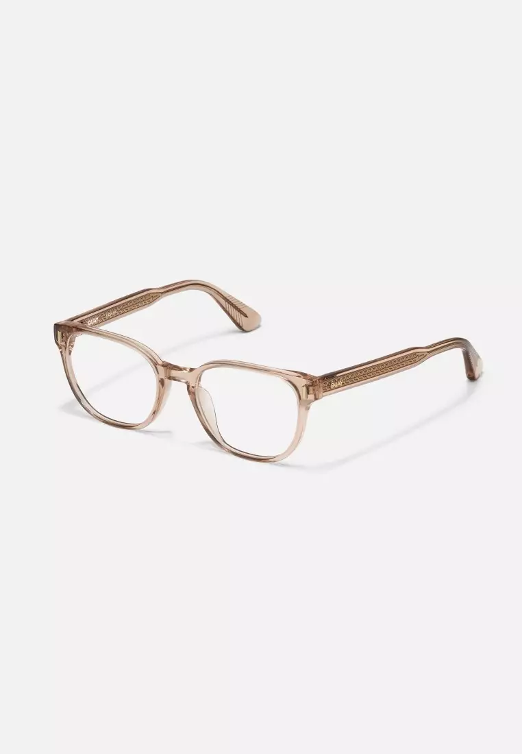 QUAY Double Click Optical Eyeglasses - Oat