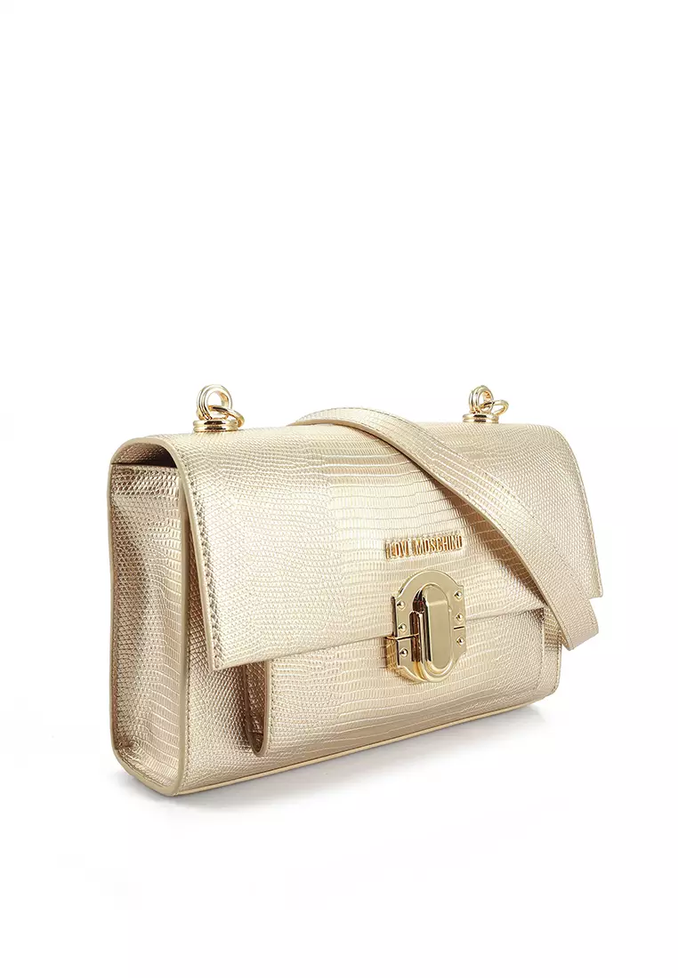 Gold satchel clearance