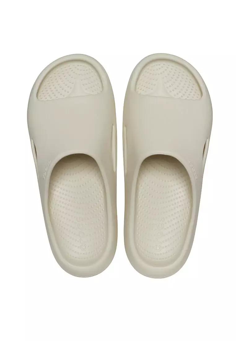 Crocs Unisex Mellow Recovery Slide - Bone