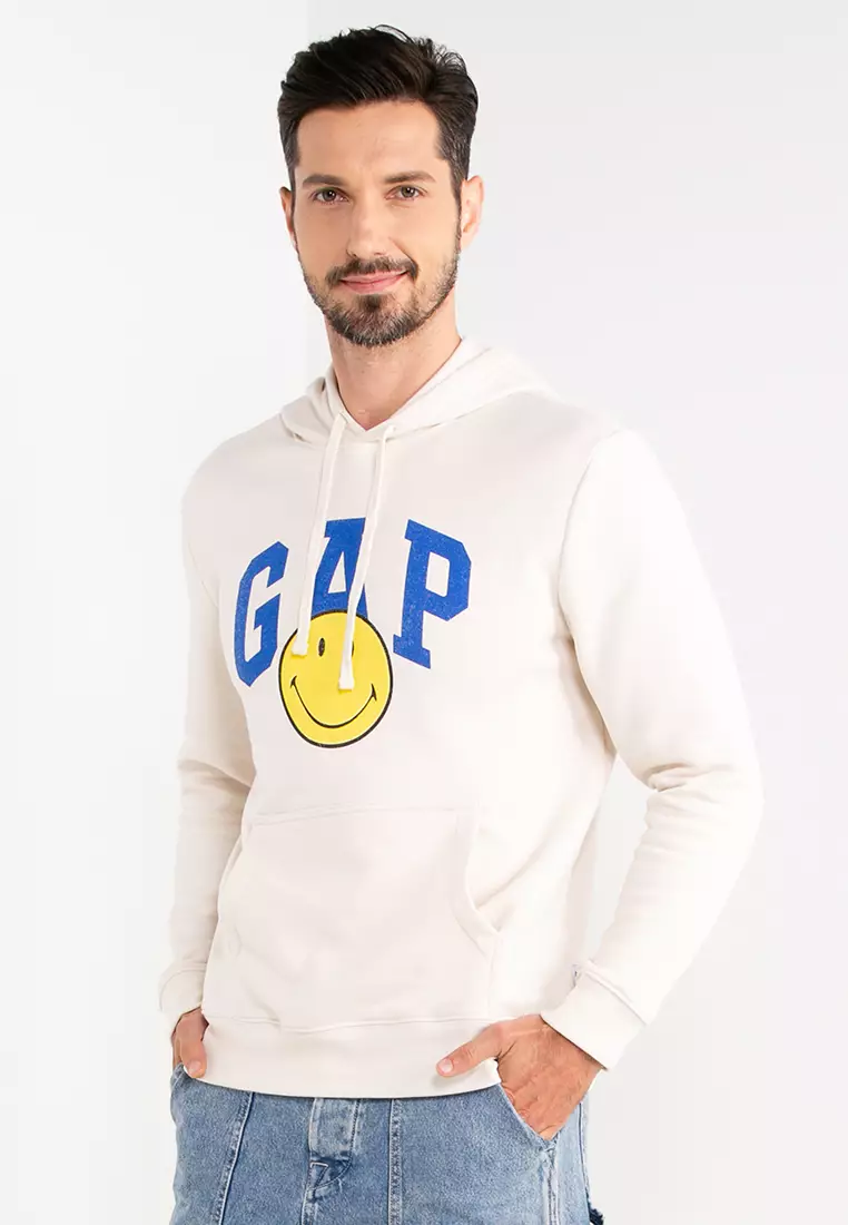 Gap logo fleece hoodie on sale