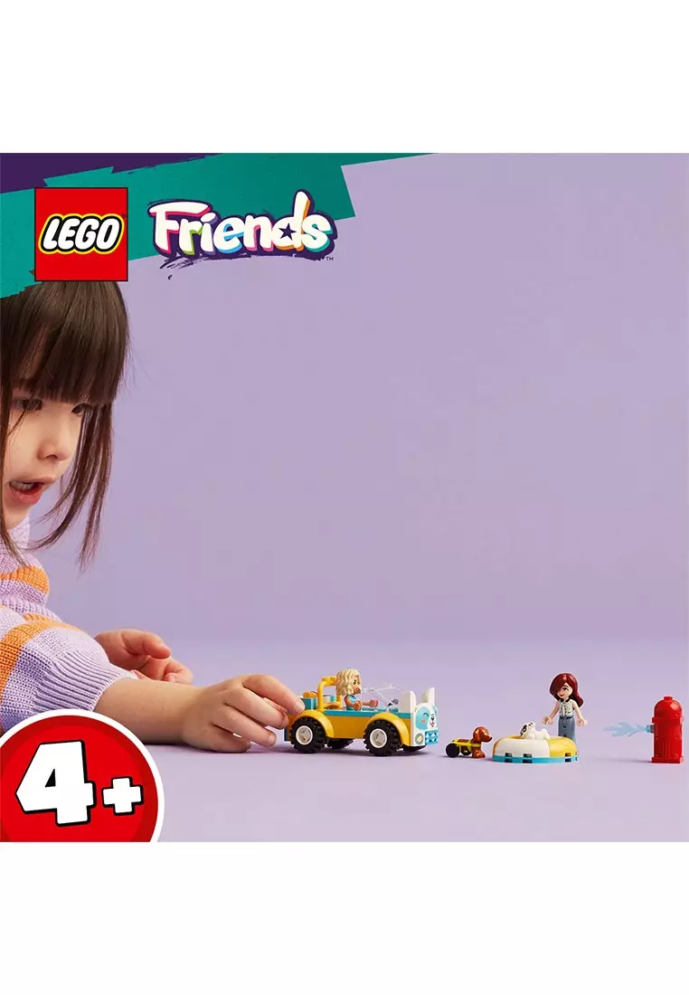 Friends 42635 Dog-Grooming Car, Age 4+, Building Blocks, 2024 (60pcs)